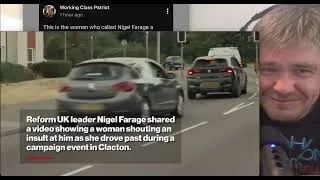 Thumbnail: Woman Yells "W*NKER" at Nigel Farage Then Crashed Her Car 😂