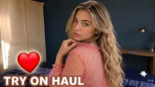 Thumbnail: 4K Transparent Lingerie & See-through Dresses | Micro Bikini Try-On Haul with me #fashionstyle