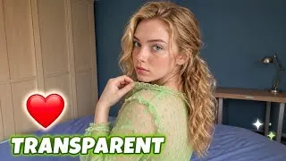Thumbnail: 4k Micro Mini String Bikini & Tiny Bikini Try On Haul See Everything Sheer Transparent Lingerie #00