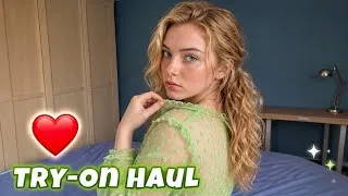 Thumbnail: 4K Try-On Haul See Everything | Transparent Dress, Lingerie & Micro Bikini Try-On Haul with Me #00