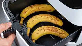 Thumbnail: I Put 3 Bananas in the Air Fryer… and THIS Happened!