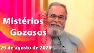 Thumbnail: Terço de Aparecida com Pe. Antonio Maria - 29 de agosto 2026 [Mistérios Gozosos]