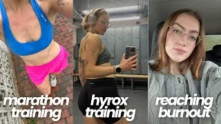Thumbnail: how i manage  marathon training burnout, stay consistent & my morning / night routine to train hard