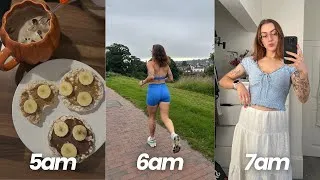 Thumbnail: How I Wake Up A5 5AM Everyday Whilst Marathon Training (with a 9-5 full time job)