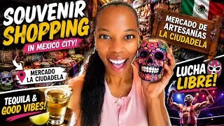 Thumbnail: Solo Travel Mexico City 🇲🇽 Souvenir Shopping by Day, Lucha Libre & Tequila by Night! 🤯