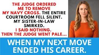 Thumbnail: My Sister-in-Law Sued Me. The Judge Ordered Me to Remove My Navy Cross—Then He... Rosemary Revenge.