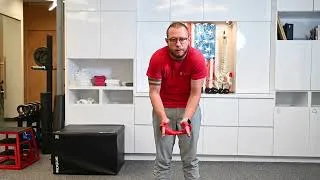 Thumbnail: 1. Office physical therapy: Shoulder external rotation and press