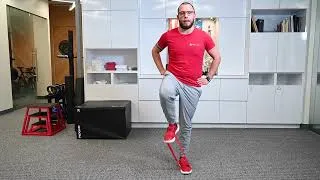 Thumbnail: 2. Office physical therapy: Standing hip flexor march