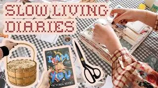Thumbnail: A Thrift Flip, A Book Haul + All the Crafts | SLOW LIVING DIARIES #6