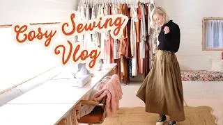Thumbnail: This Skirt Pattern Has EVERYTHING! (Sewing the Ceci Skirt) | COSY SEWING VLOG