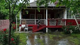 Thumbnail: A Cozy Rainy Day in the Village – Grandma’s Perfect Pilaf 😍