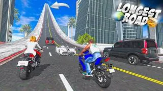 Thumbnail: World LONGEST ROAD Where It Goes ? - INDIAN BIKES DRIVING 3D