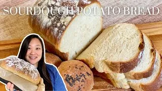 Thumbnail: Fast & Easy Soft Sourdough Potato Bread Recipe | Sourdough Discard Recipe With Yeast