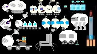 Thumbnail: The kids pixture show HD MARS COLONY CLICKTON STATION LIKE MARS VEHICLES SPACECRAFT 2 AND MORE