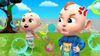 Thumbnail: Oh No! Baby Won't Share! | Sharing Is Caring Song | Take Turn | Rosoo Nursery Rhymes