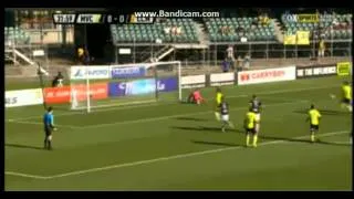 Thumbnail: Marco Rojas MISSES PENALTY Melbourne Victory VS Central Coast Mariners 12-1-2013 A-LEAGUE