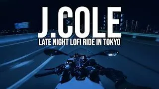 Thumbnail: J.cole Lofi | Can't Sleep? Late Night Ride In Tokyo (4K POV)