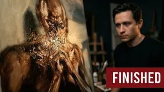 Thumbnail: ASMR Relaxing Oil Painting | Live Painting Process Recorded with Snowball Mic
