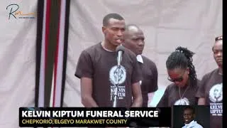 Thumbnail: KIPTUM'S BURIAL\\TANZANIA ATHLETE GABRIEL GERALD GEAY'S FULL SPEECH.