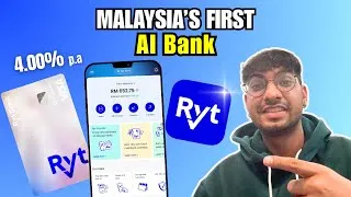 Thumbnail: Ryt Bank Is Now Here In Malaysia! (Full Review) - 4% on Savings, Ai, Debit Card & Pockets
