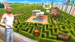 Thumbnail: Franklin Stuck in Biggest Maze Puzzle in Indian Bike Driving 3D