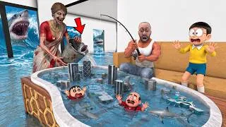 Thumbnail: Franklin Found Tiny city in Pool in Indian Bike Driving 3D