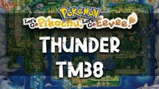 Thumbnail: Where to get TM38 Thunder | Pokémon: Lets Go, Pikachu! & Lets Go, Eevee!