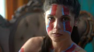 Thumbnail: Body Painting Calligraphy (artistic nudity/documentary)