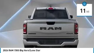 Thumbnail: 2026 RAM 1500 2643235