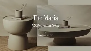 Thumbnail: The Maria Tables | A Statement in Form.