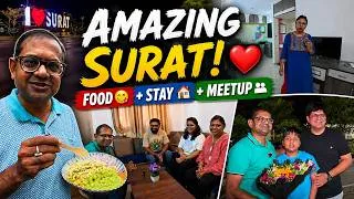 Thumbnail: SURAT VLOG ❤️ | AMAZING AIRBNB + FOOD 😋 + YOUTUBE FAMILY MEETUP