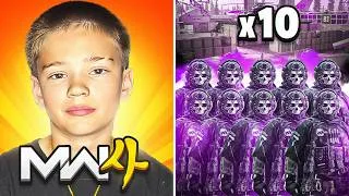 Thumbnail: Can 10 SWEATS Beat ROWDYROGAN in MW4 Kill Block?? 😱
