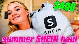 Thumbnail: MY BIGGEST Summer SHEIN Haul *unboxing & try on* EVER