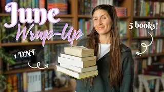 Thumbnail: June reading wrap-up📖🪴5 books I read in June