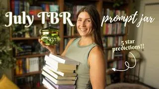 Thumbnail: TBR prompt jar picks my July reads🌻💛