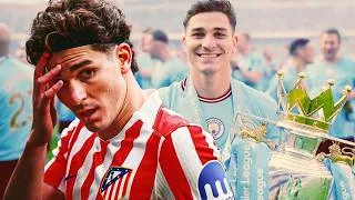 Thumbnail: £129m BID! Man City HIJACK Julian Alvarez to Arsenal ⌛ Deadline Drama