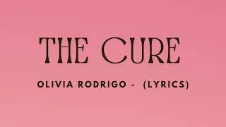 Thumbnail: Olivia Rodrigo - The cure (Lyrics)