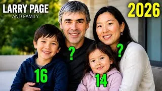 Thumbnail: 🔥 Larry Page & Family: REAL Ages and Birth Dates Revealed in 2026! 😱