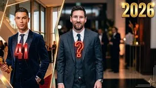 Thumbnail: ⚽🔥 Lionel Messi vs Cristiano Ronaldo: Their Ages in 2026! Who Is Older? 👑🐐