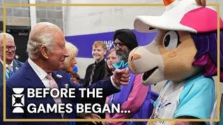 Thumbnail: King Charles and Prince Edward Attend Glasgow 2026 Pre-Opening Reception