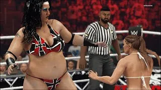 Thumbnail: Ronda Rousey Takes On Queen Rogue In WWE 2K24 SHOWDOWN!
