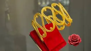 Thumbnail: Arabian modern jewellery 🌹 Dubai gold jewellery #jewellery 