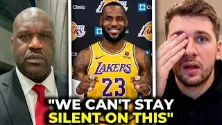 Thumbnail: "NBA Players Finally React to LeBron James' Shocking Decision"