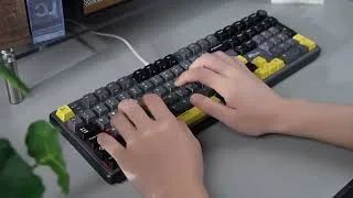 Thumbnail: That Satisfying Sound, Without Breaking the Bank 🤤 | RK X104 Typing Test