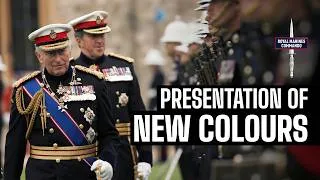 Thumbnail: Presentation of new Colours | Royal Marines