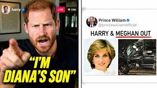 Thumbnail: Prince William TAKES CHARGE And BAN HARRY And Meghan Out Of Diana's Tribute 