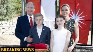 Thumbnail: Prince Jacques of Monaco Honored in Provence With His Family by His Side