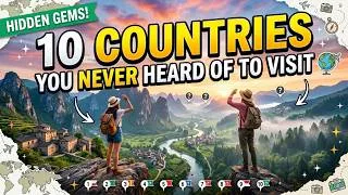 Thumbnail: 🌍 10 Incredible Countries You Never Considered Visiting 🤯 Hidden Travel Gems That Will Surprise You!