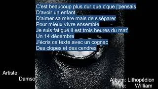 Thumbnail: William damso lyrics