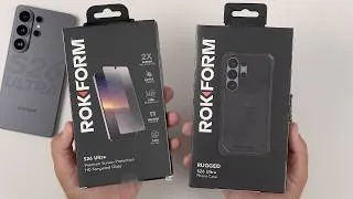Thumbnail: S26 Ultra Defense Rokform Case & Screen Protector Setup